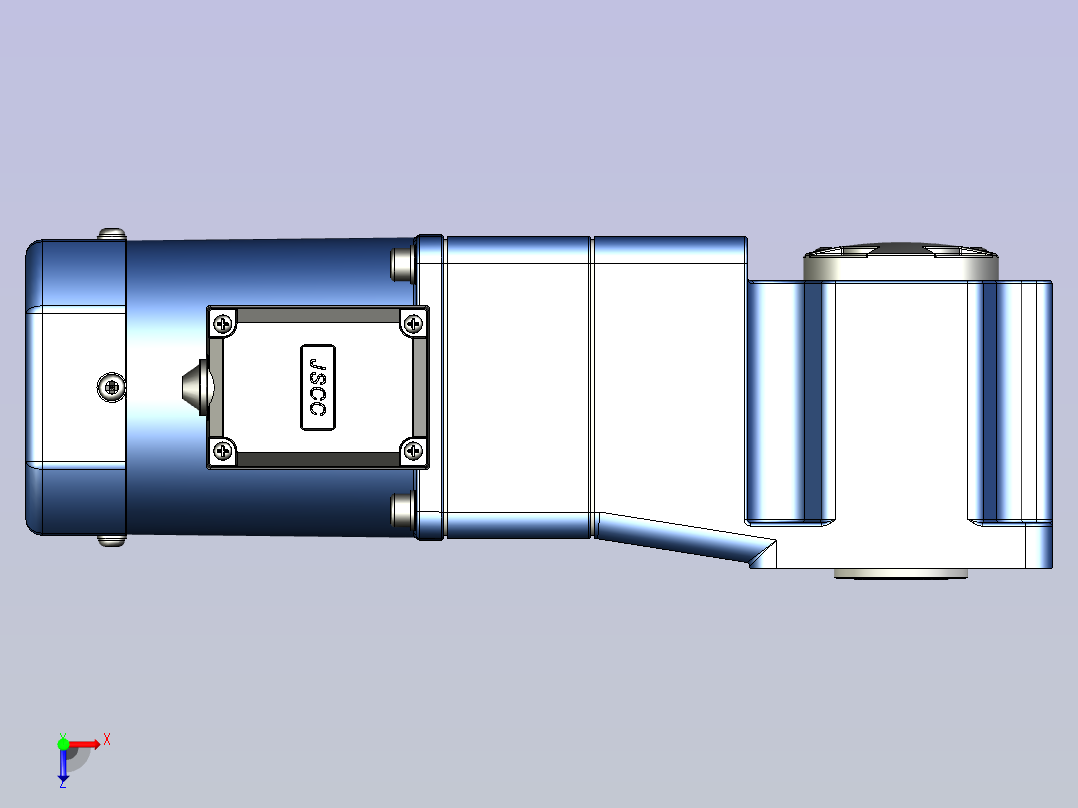 精研YR阻尼电机 60yr03-1800俯视图