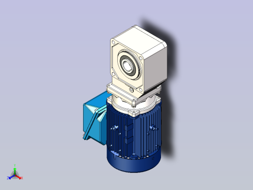 住友(SMT)减速机3D RNYM1-1320正等轴测缩略图