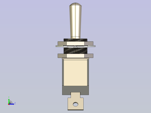 A0005174-切换开关 ON-OF 2P左视缩略图
