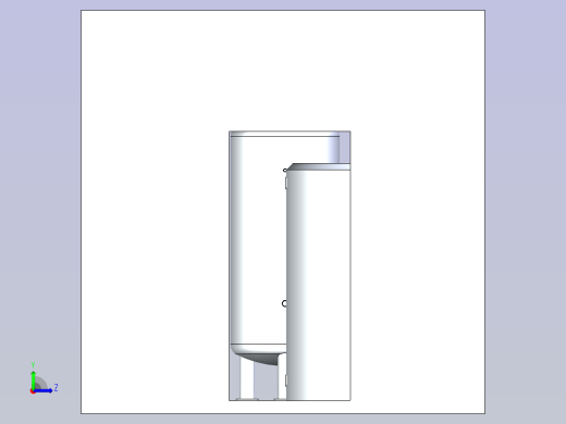 集装箱三维布局图左视缩略图