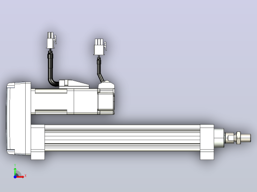 轻载电动缸TPA-ESR25-1002C-L150-MR-LB-W-P10-C3前视缩略图