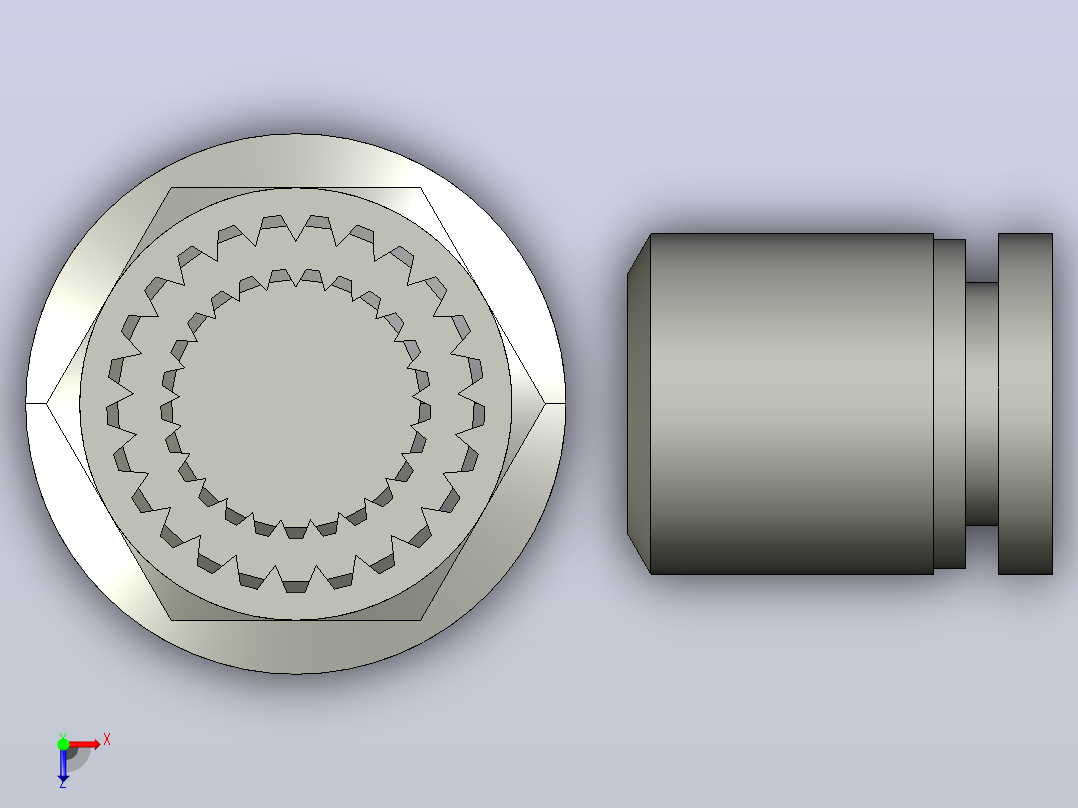 MSE-C(Mini Elbow)塑体插入式管接头[013092105] (2)俯视图