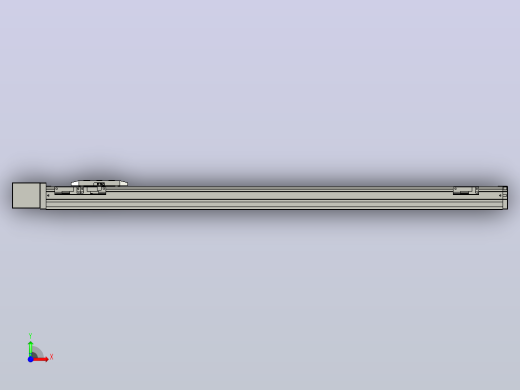 TH5-L300-B5-BM轨道内嵌式模组滑台前视缩略图