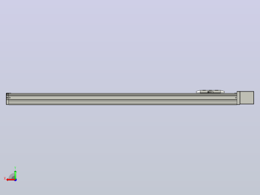TH5-L300-B5-BM轨道内嵌式模组滑台后视缩略图