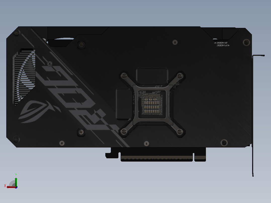 罗杰·雷登RX 6600型。后视图