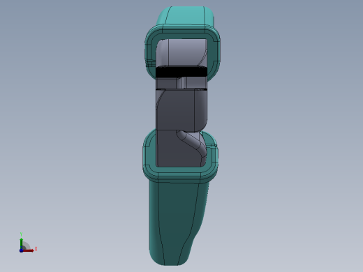 老虎钳 3D模型前视缩略图