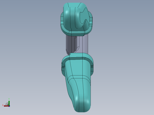 老虎钳 3D模型后视缩略图