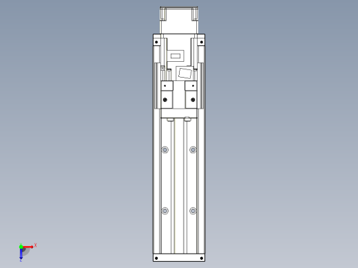钢基模组TPA-KSR-8610C-340A1-MU-H0俯视缩略图