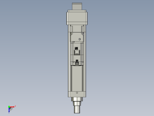 轻载电动缸TPA-ESR100-3210C-L200-MR-CA-W-P75-JX-C3俯视缩略图
