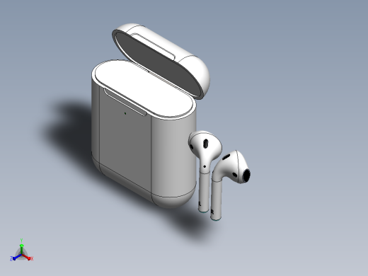 在solidworks 14中制作airpods正等轴测缩略图