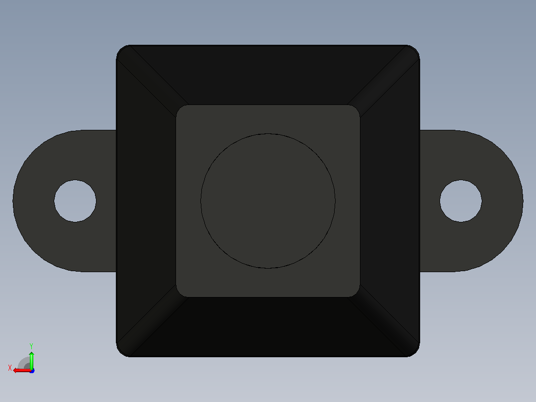 RJ-45局域网插座后视图
