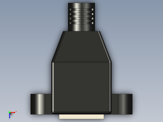 RJ-45局域网插座俯视缩略图