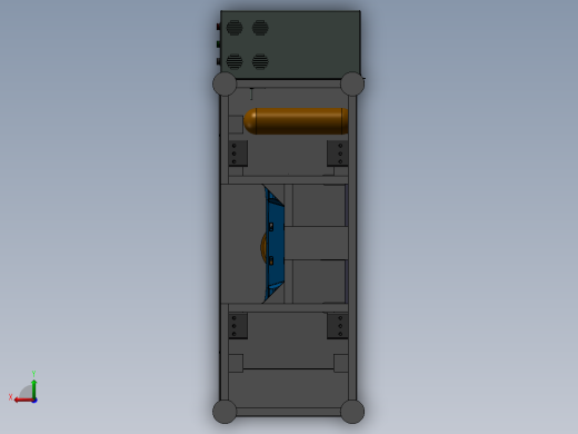 超声波焊接机（焊接后保险杠+倒车雷达支架）后视缩略图