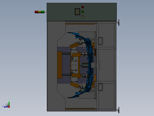 超声波焊接机（焊接后保险杠+倒车雷达支架）右视缩略图