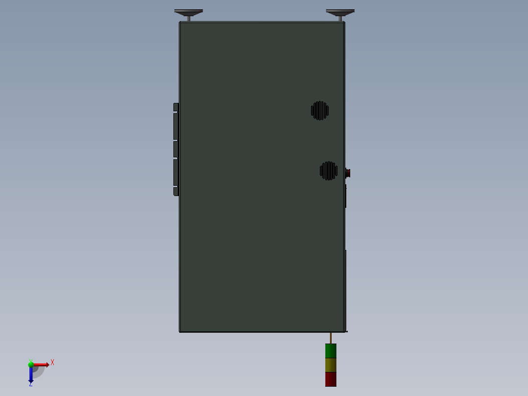 超声波焊接机（焊接后保险杠+倒车雷达支架）俯视图