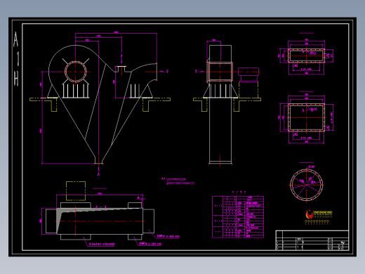V300V型动态选粉机