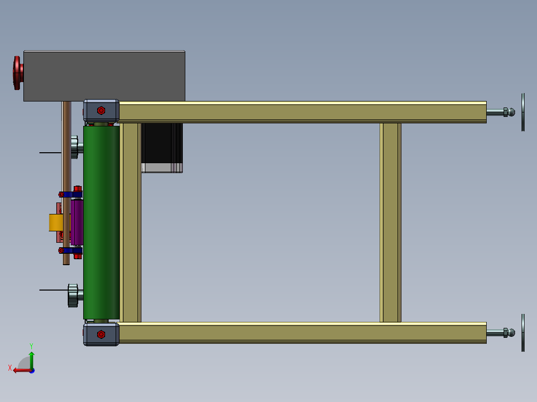 71-5套分页机图纸后视图