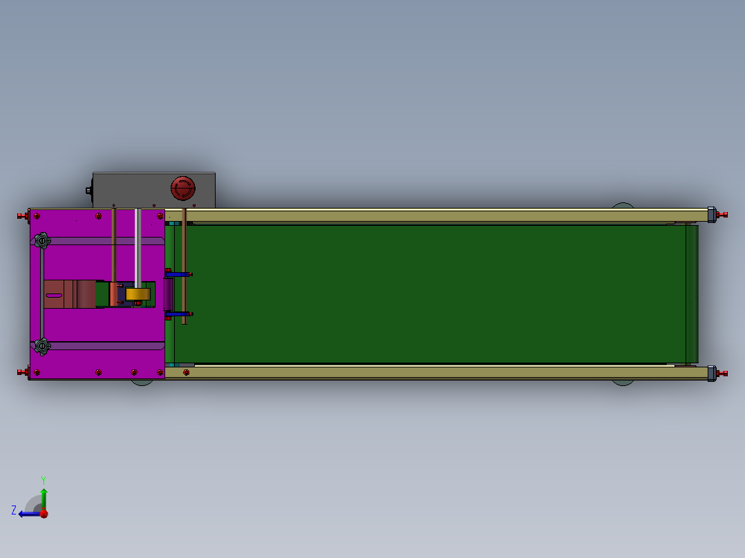 71-5套分页机图纸右视图