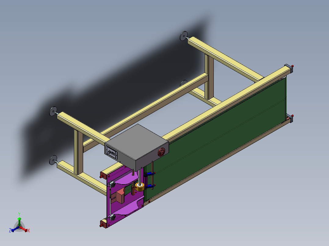 71-5套分页机图纸正等轴测图