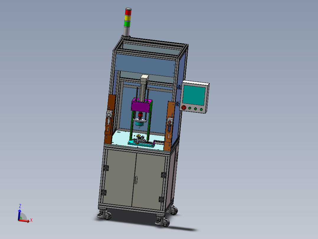 MOC压中心销设备