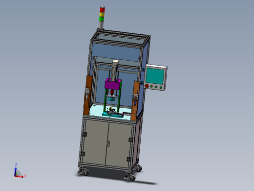 MOC压中心销设备