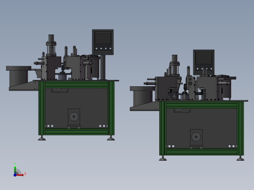一台振动盘式铆接机前视缩略图
