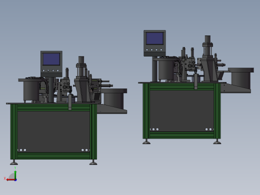 一台振动盘式铆接机后视缩略图