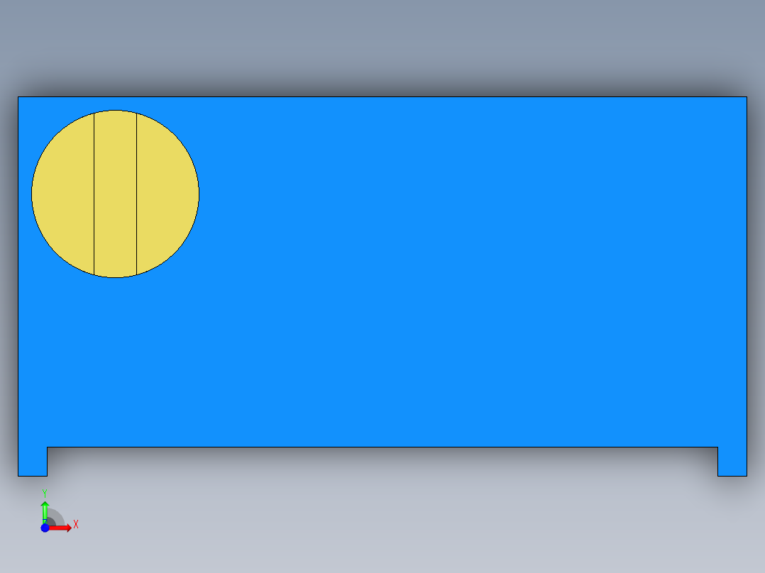 无源元件封装-3296Y前视图