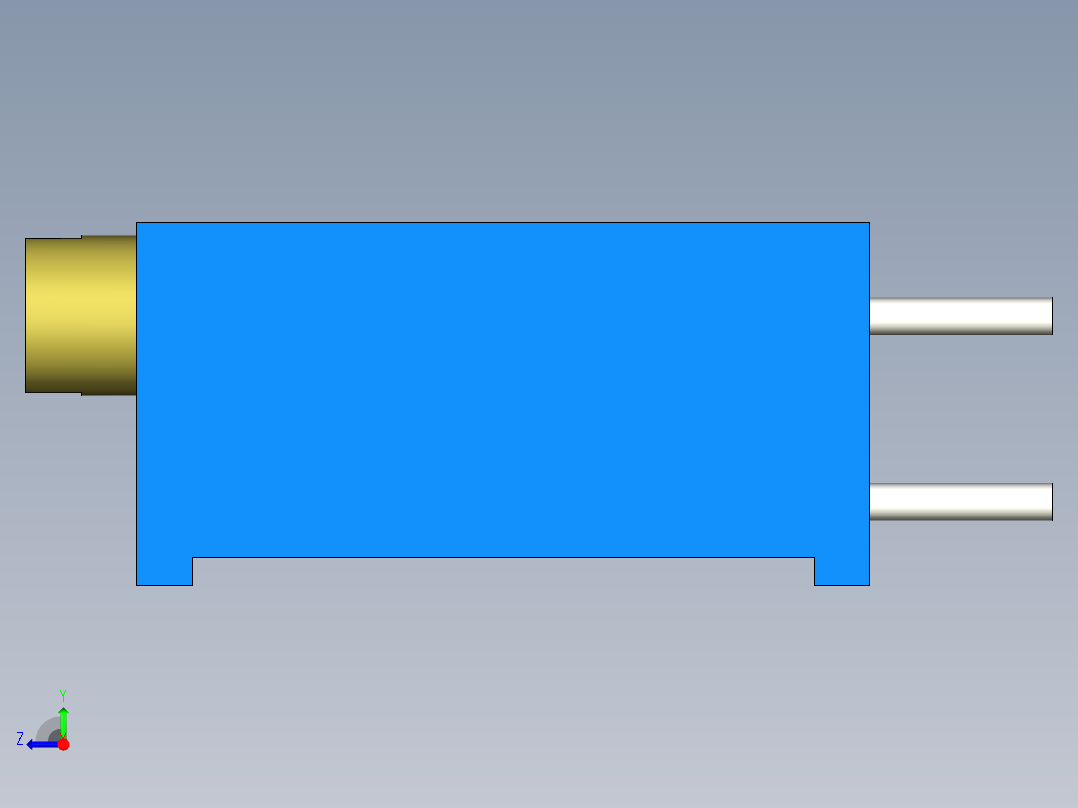 无源元件封装-3296Y右视图