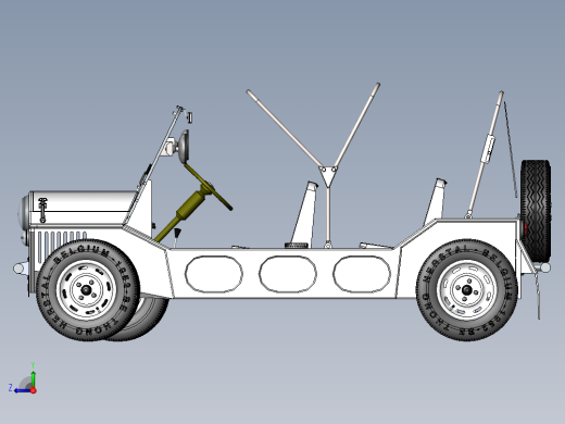 英国小型车右视缩略图