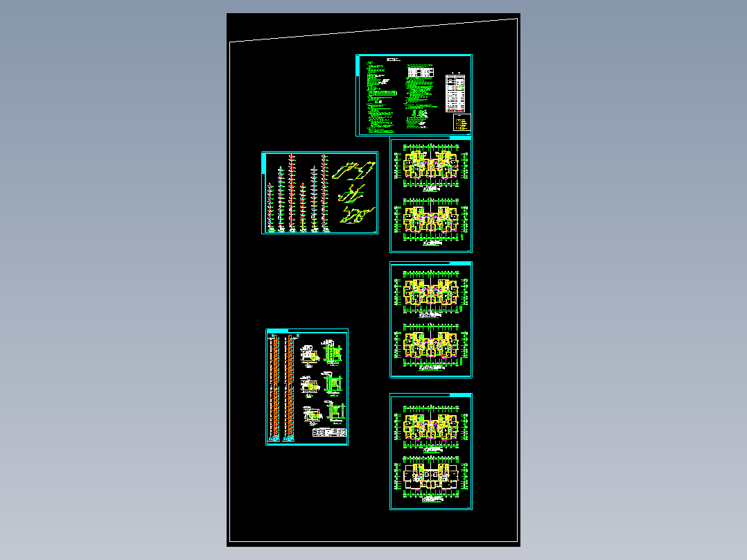 某30层住宅楼供暖施工图