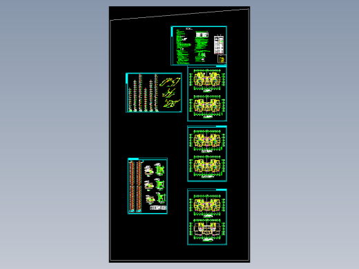 某30层住宅楼供暖施工图