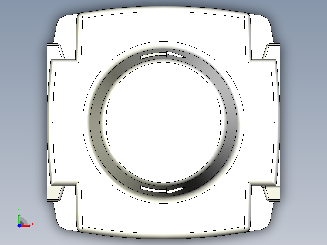 标准手动压力调节器PARKER GLOBAL AIR PREP SYSTEM COMPACT COMMON PORT AIR PRESSURE REGULATOR - P32H SERIES (12)前视图