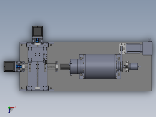 车床模拟俯视缩略图