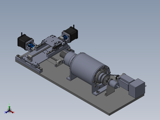 车床模拟正等轴测缩略图