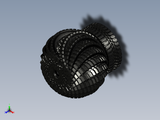 米其林XZL 395-85R20军用轮胎和轮辋