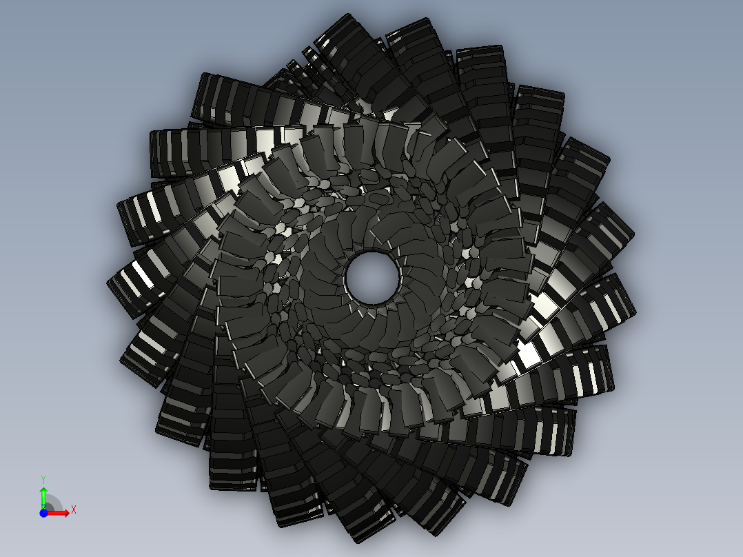 米其林XZL 395-85R20军用轮胎和轮辋前视图