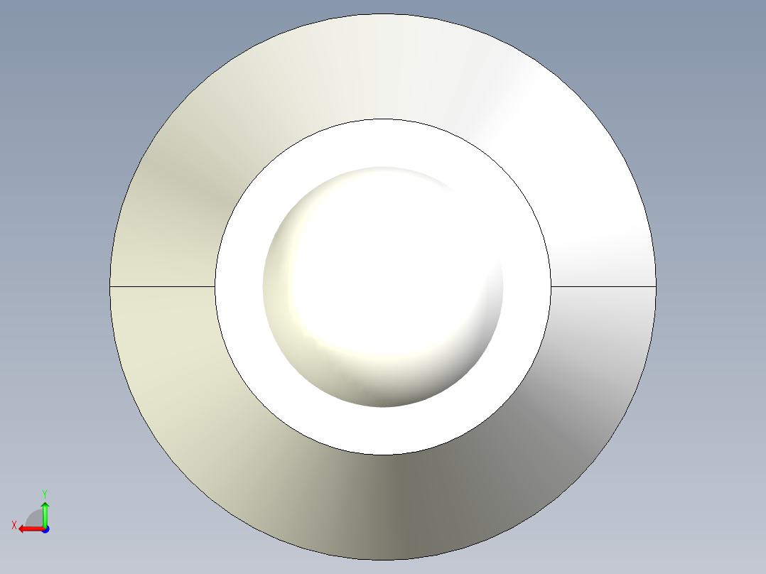 定位珠(輕荷重)(一字型)(A)2205-3D多系列多零件图纸模型后视图