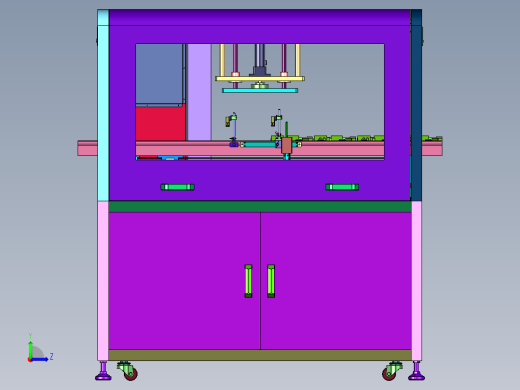 电路板成品测试可扩充平台左视缩略图