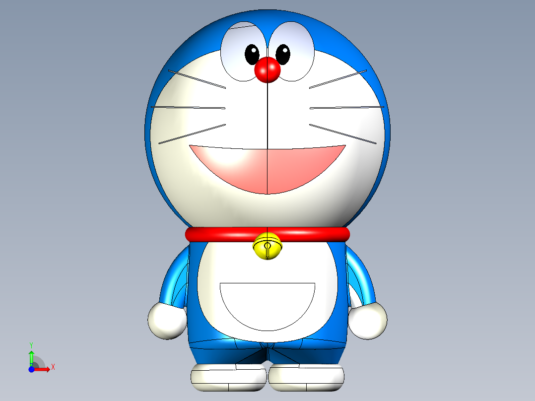 多啦A梦2前视图