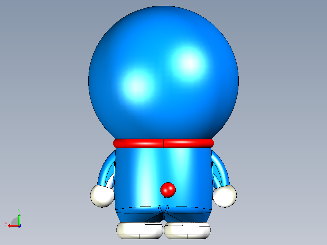 多啦A梦2后视图