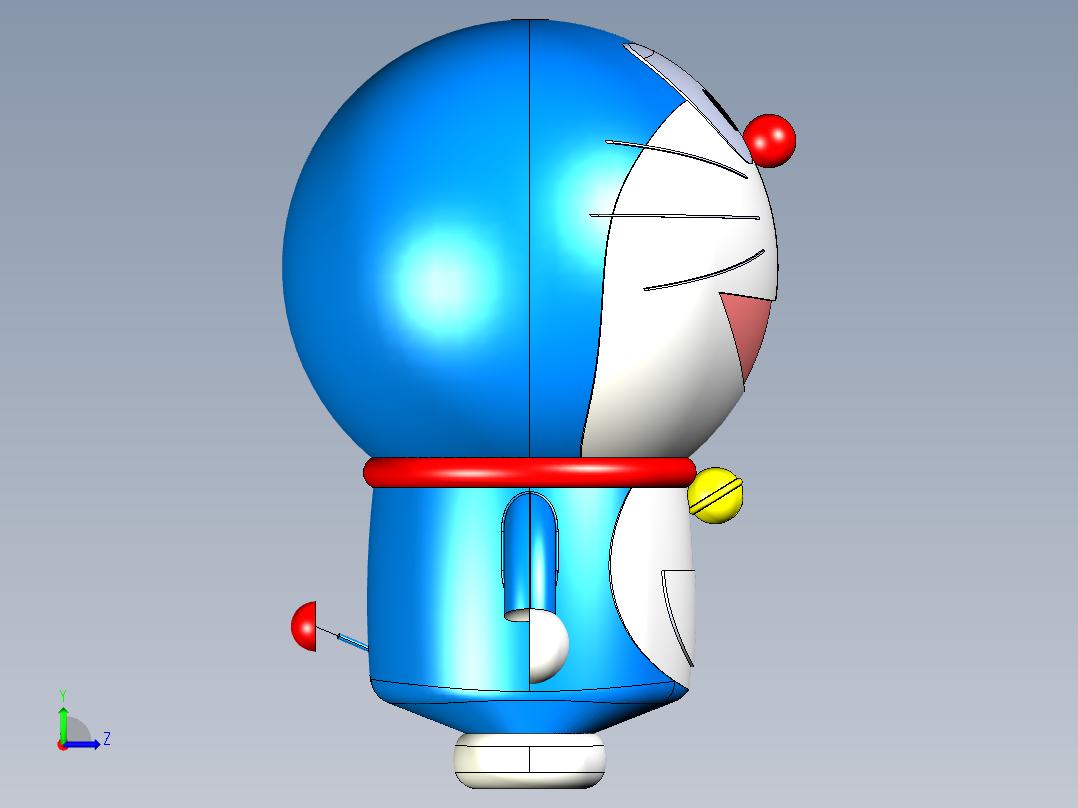 多啦A梦2左视图