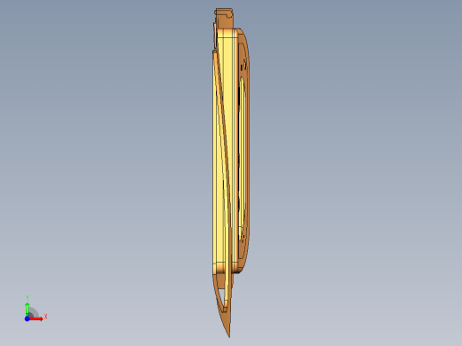 门框(白车身零件设计--catia前视缩略图