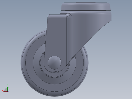 标准脚轮-WH-36725-76 2.5in SWIVEL BOLT HOLE MOUNTING H=86 DIA10后视缩略图