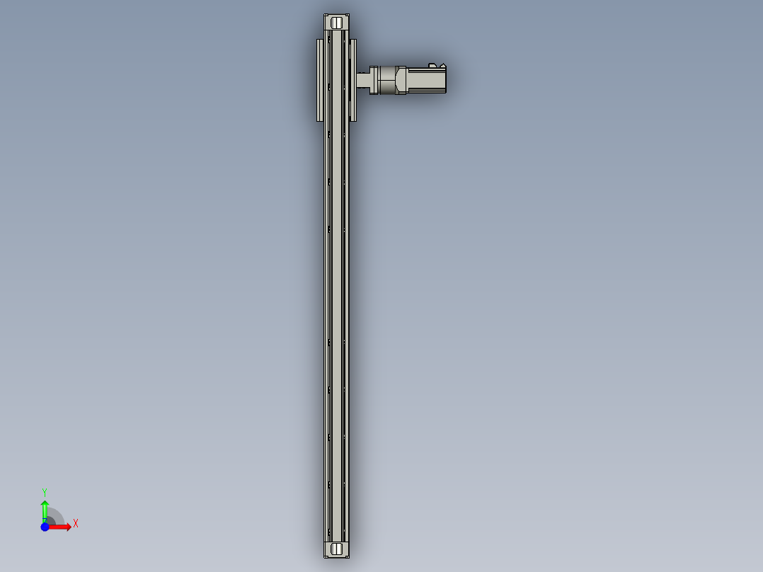 欧规系列-GB8Z-L200-S1300-BLR-P75-MS3前视图