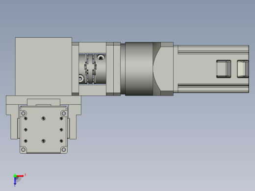 欧规系列-GB8Z-L200-S1300-BLR-P75-MS3俯视缩略图