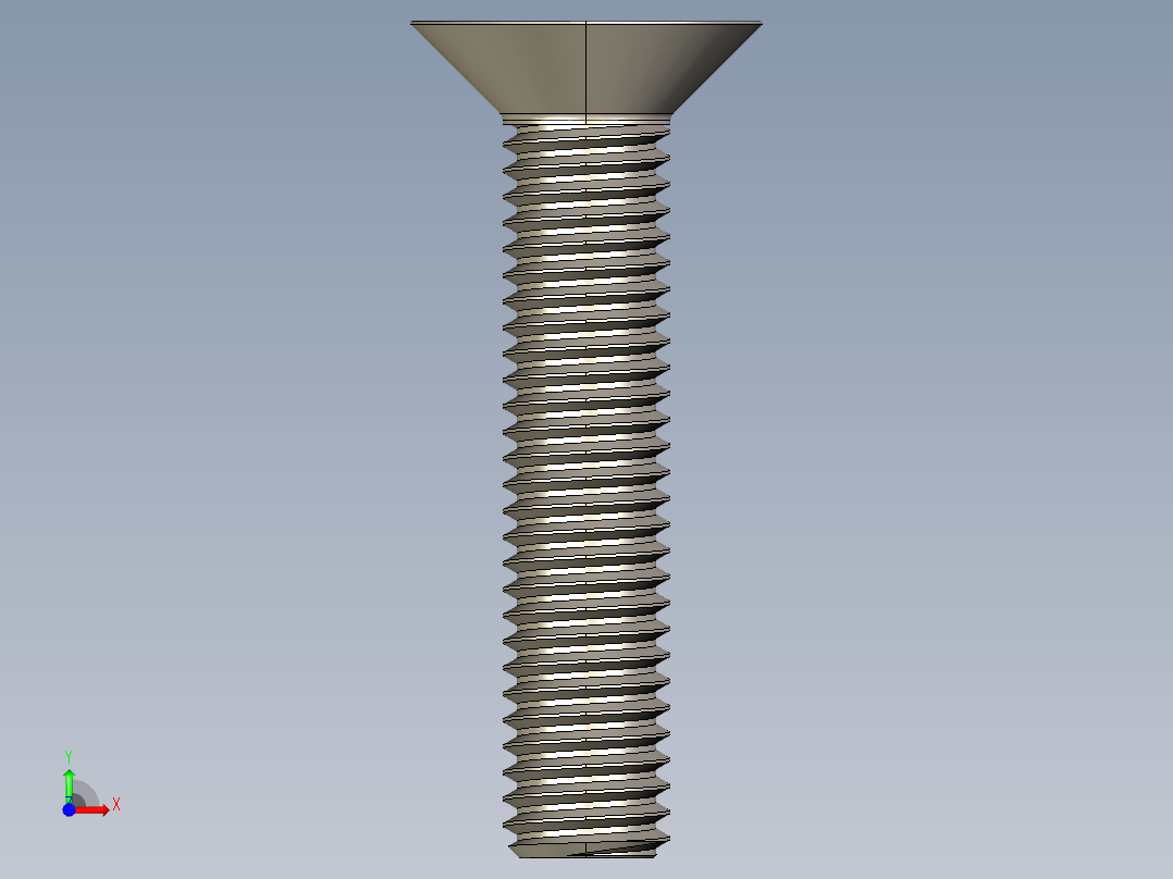 Screw_ISO_10642_M8x40_A2.STEP前视图