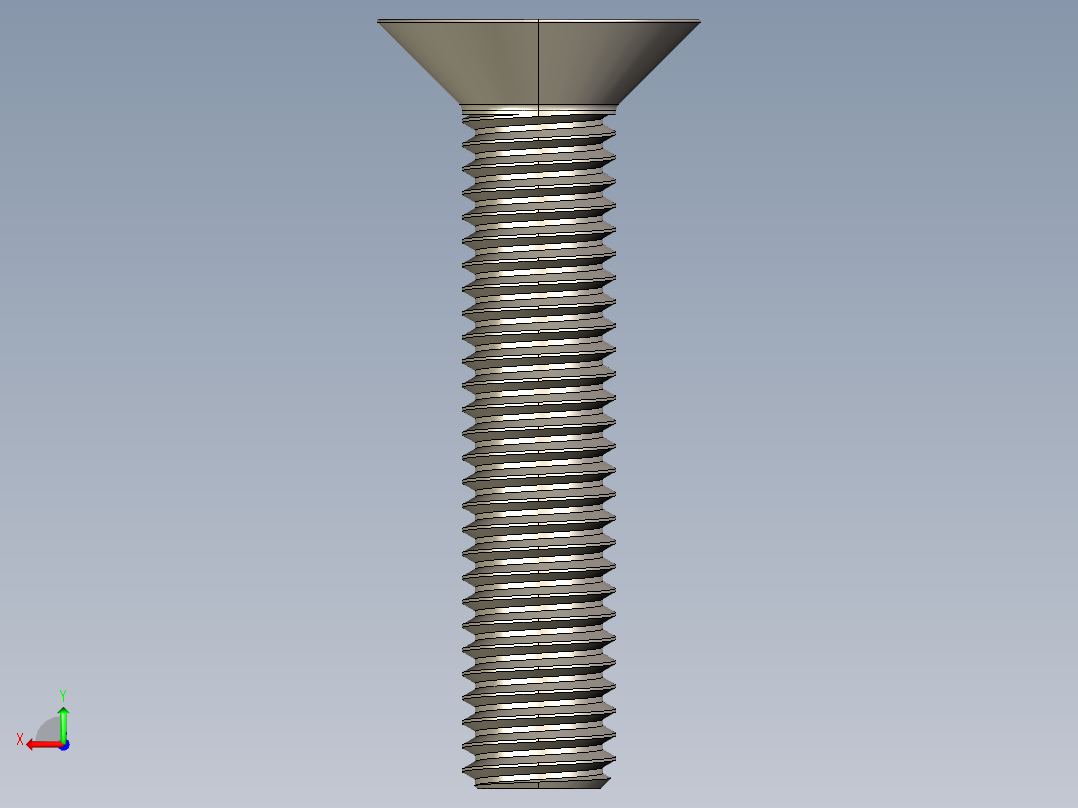 Screw_ISO_10642_M8x40_A2.STEP后视图