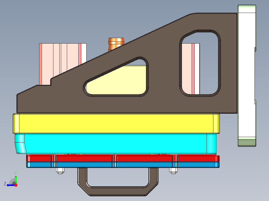 EDA50-笔记本CNC工装夹具三维模型CNC3-181130右视图