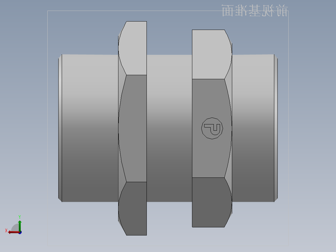 直通隔板接头、6C-52LN后视图